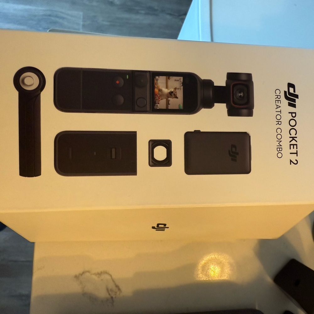 DJI Pocket 2 Creator Combo with Black and Gray Case BRAND NEW NEVER BEEN USED
